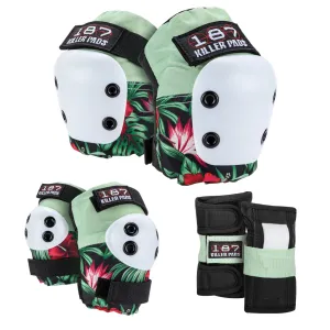 187 KILLER PADS ADULT SIX PACK PAD SET HIBISCUS