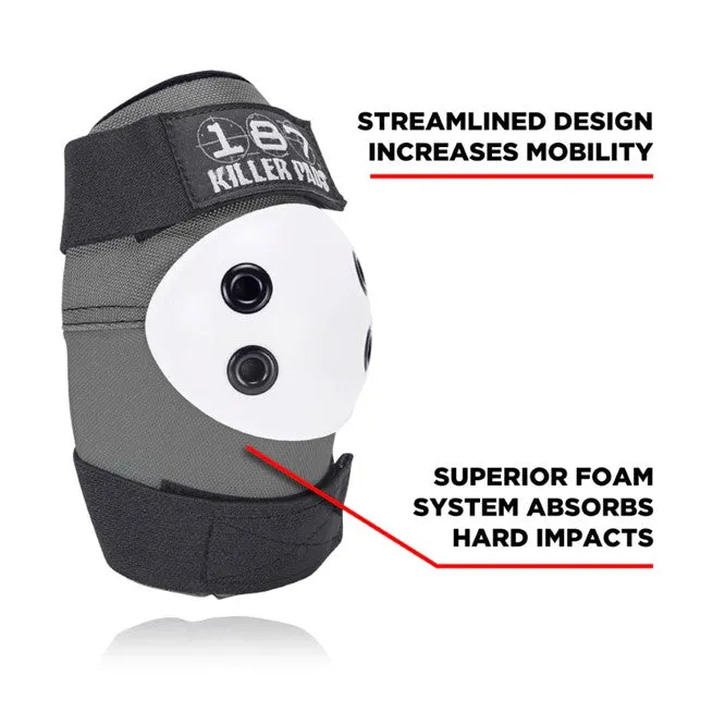 187 Knee & Elbow Combo Pack Black Grey