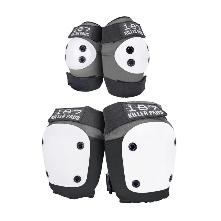 187 Knee & Elbow Combo Pack Black Grey