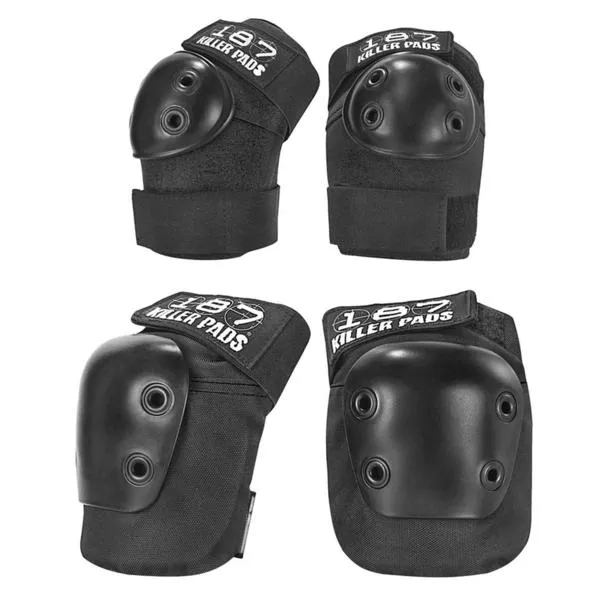 187 Knee & Elbow Combo Pack Black