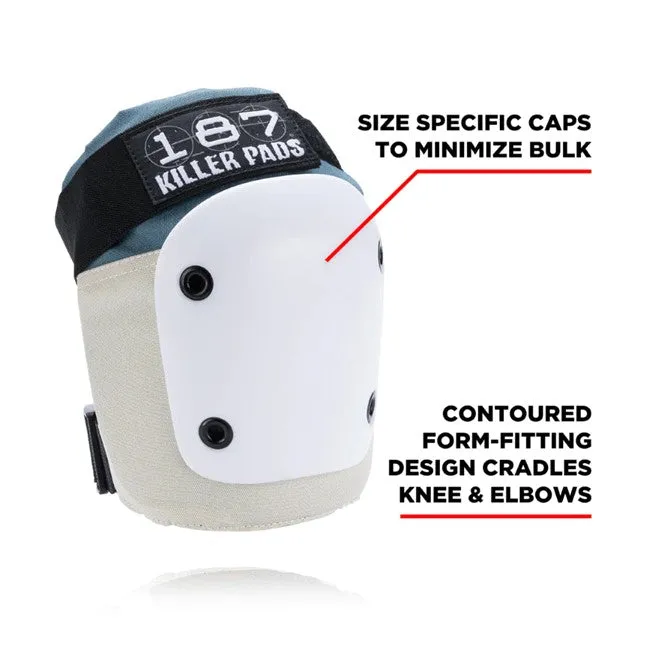 187 Knee & Elbow Pad Combo Pack Stone Khaki