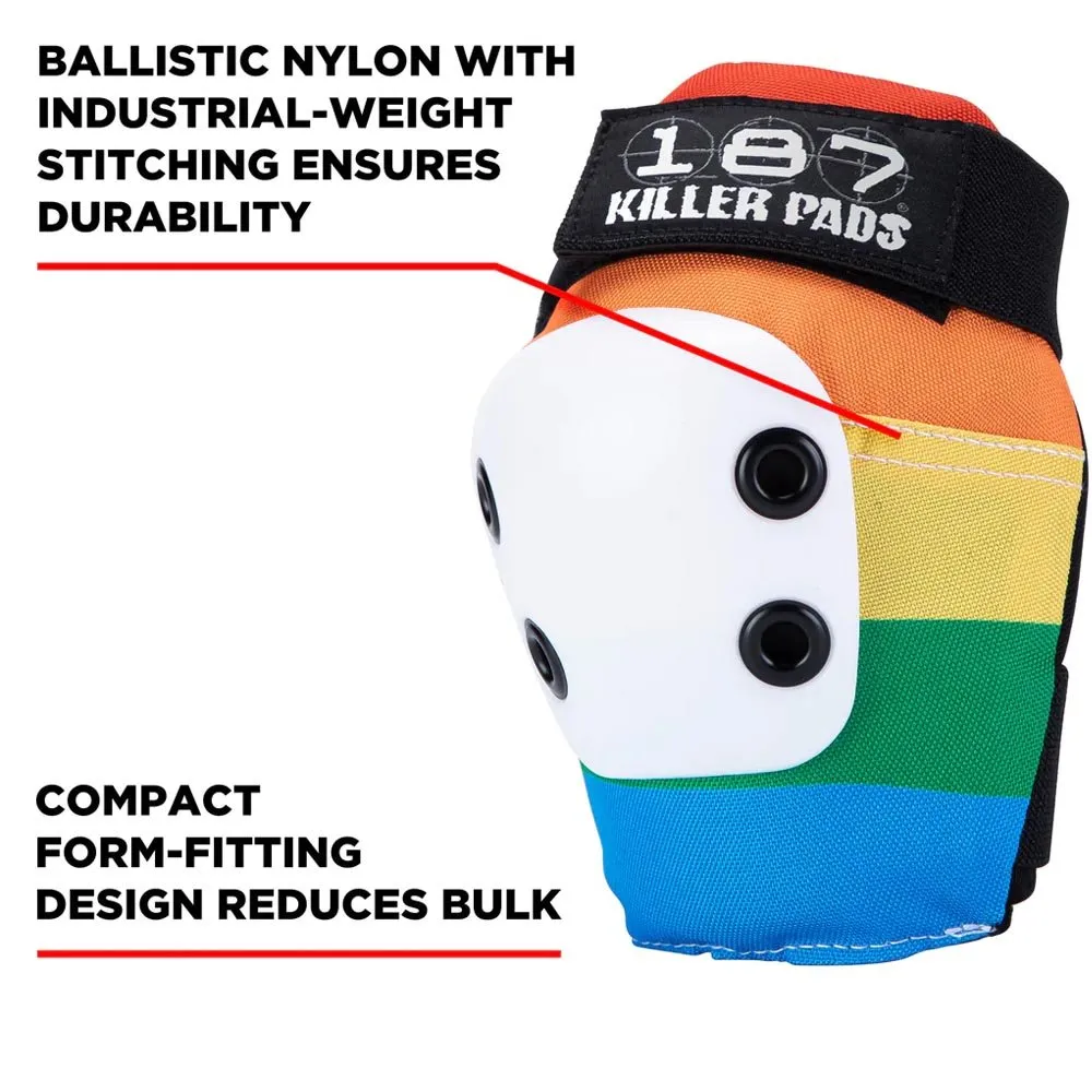 187 - Slim Elbow Pad Rainbow