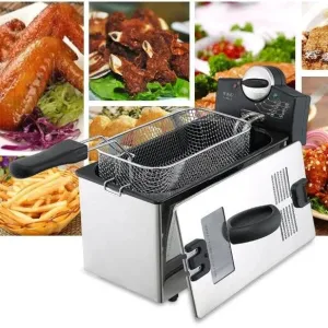 2000 Watt Stainless Steel Electric Deep Fryer