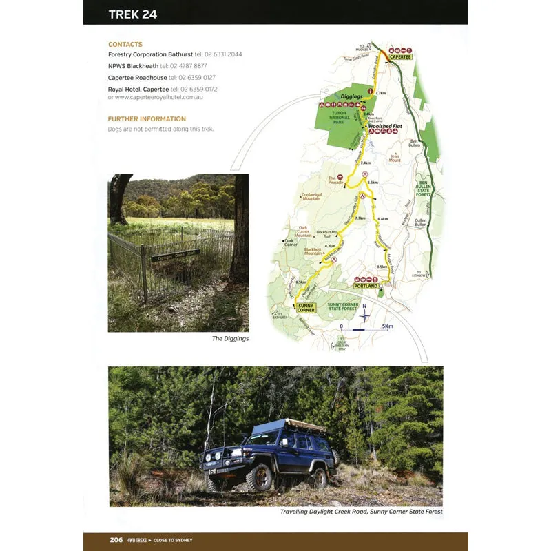 4WD Treks Close To Sydney - 6th Edition