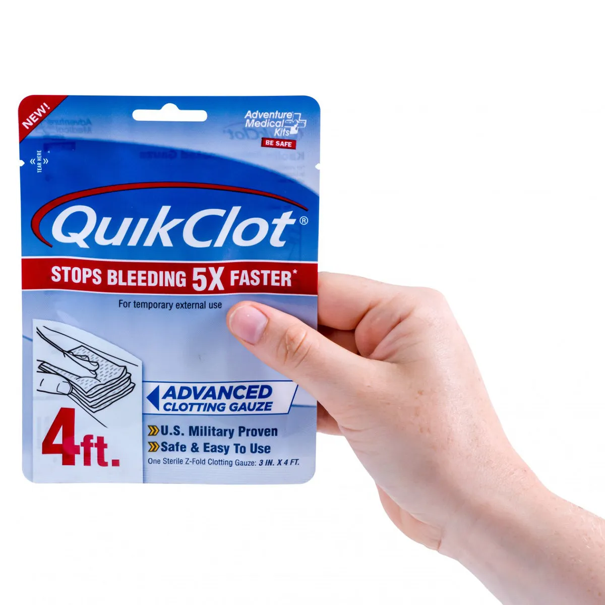 Adventure Medical Kits QuikClot Gauze