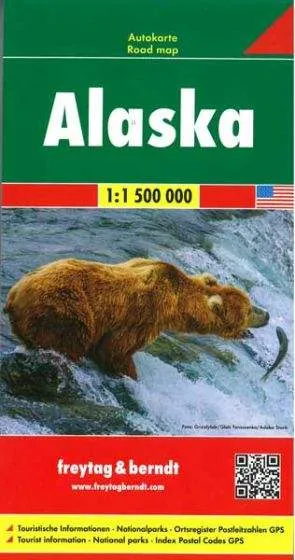 Alaska Road Atlas by Freytag & Berndt (2017)