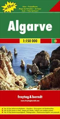 Algarve Road Map by Freytag & Berndt (2010)