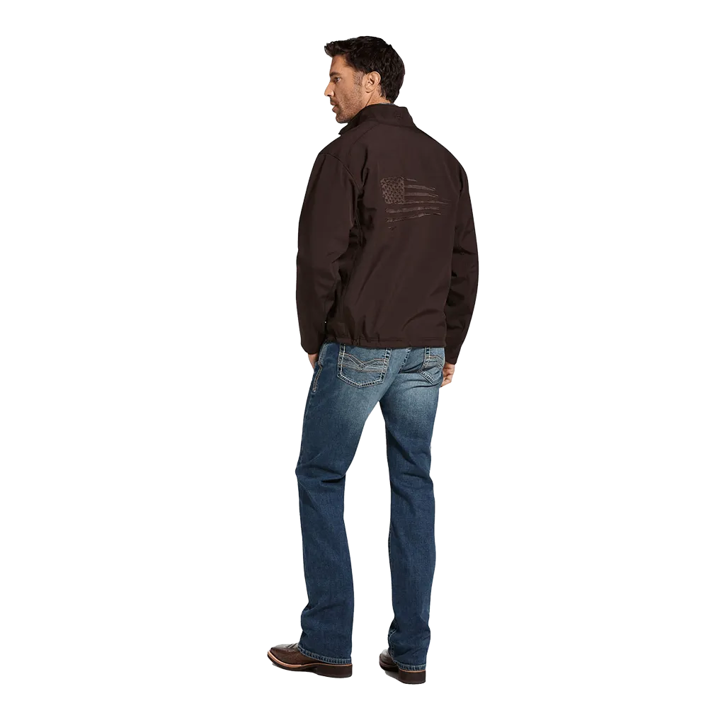 Ariat Men's Logo 2.0 Patriot Coffeebean Concealed Carry Jacket