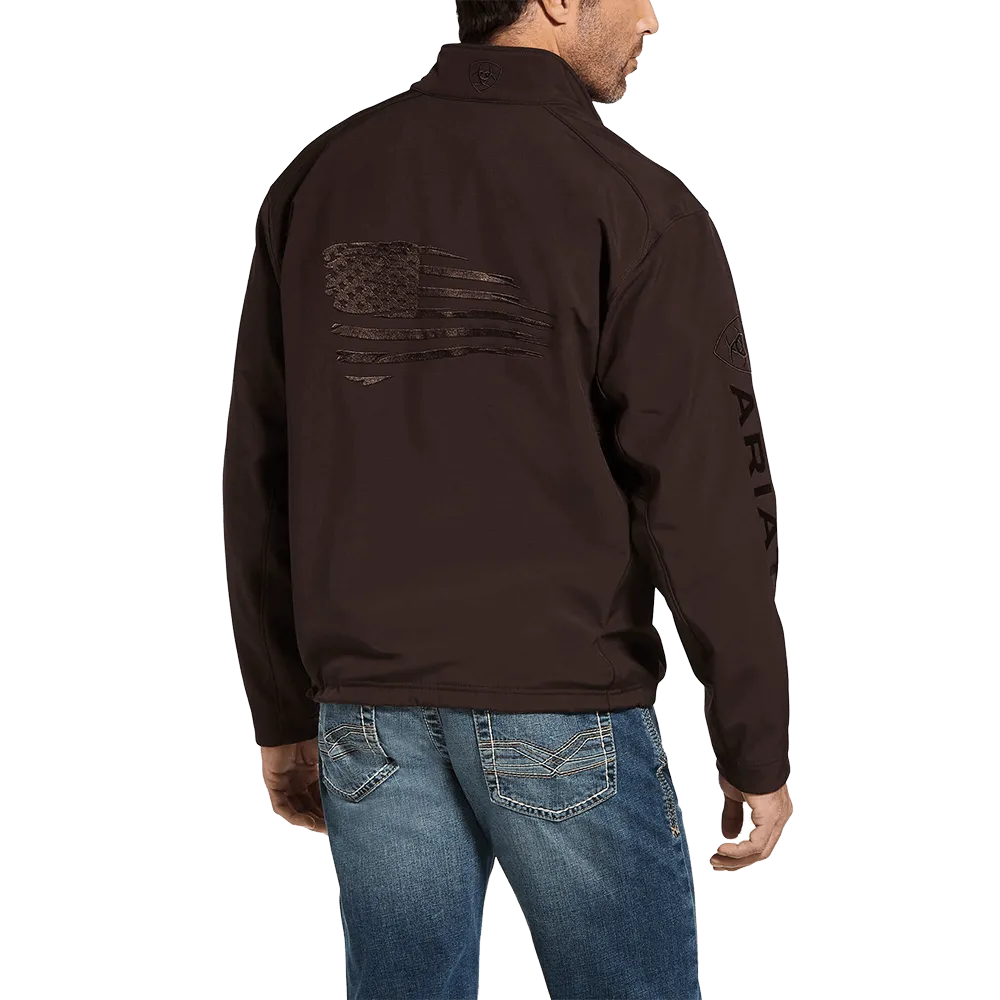 Ariat Men's Logo 2.0 Patriot Coffeebean Concealed Carry Jacket