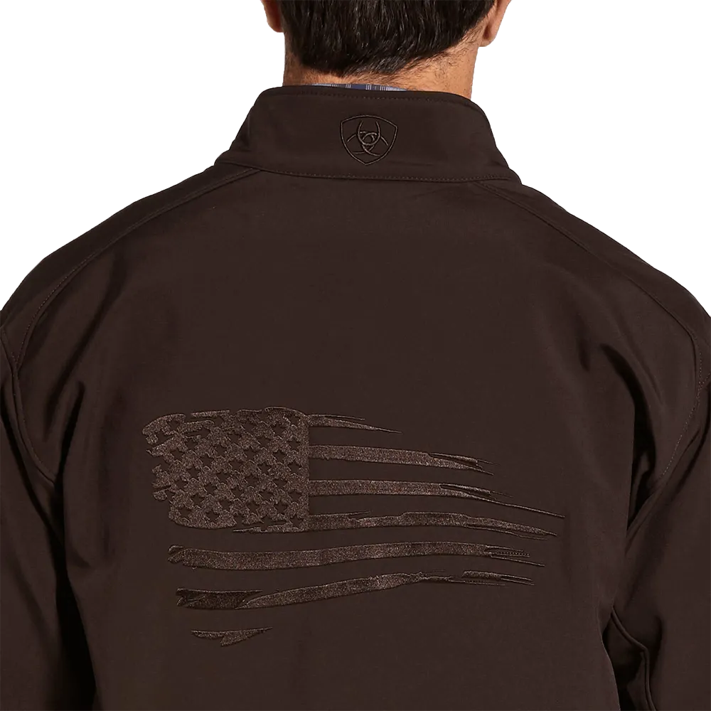 Ariat Men's Logo 2.0 Patriot Coffeebean Concealed Carry Jacket