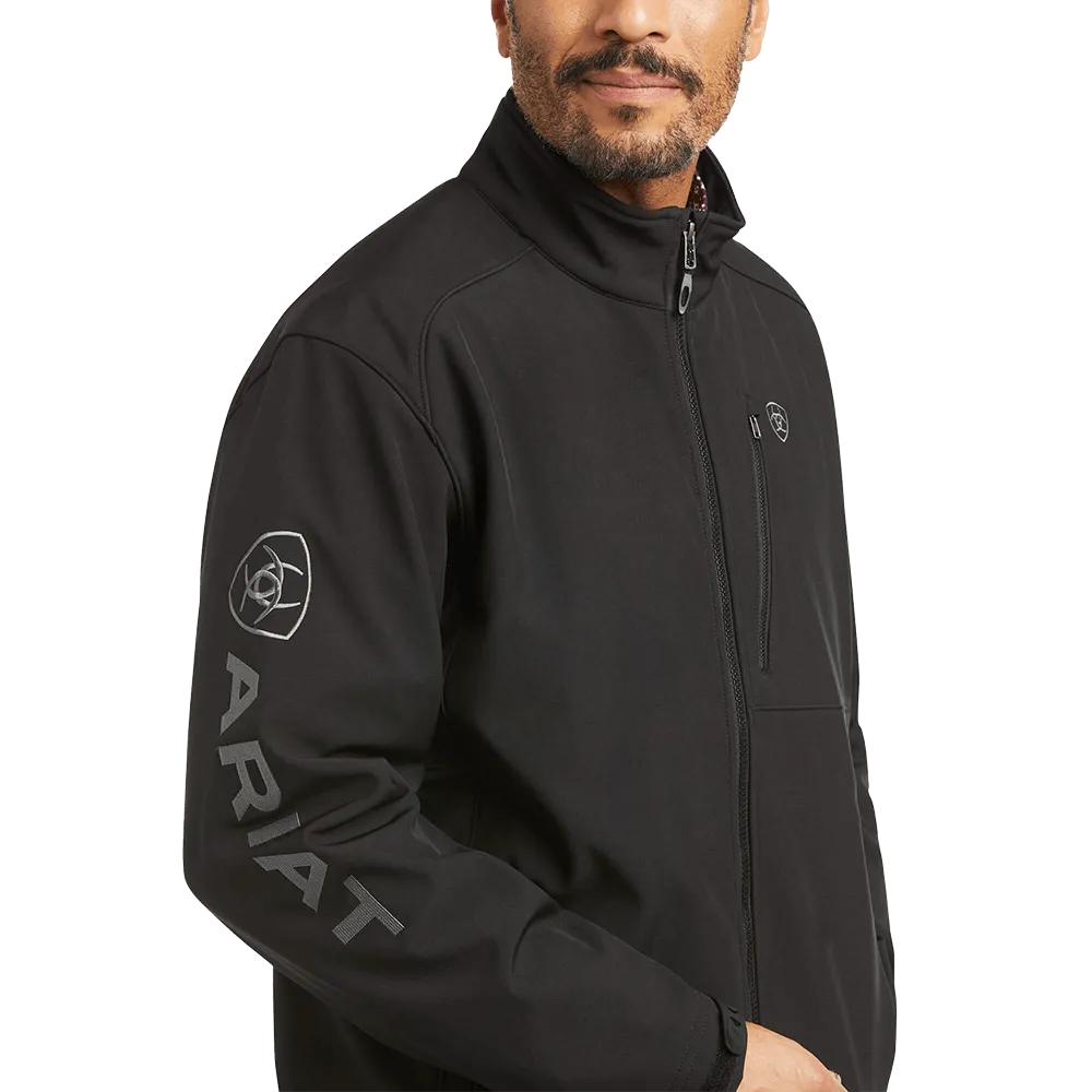 Ariat Mens Logo 2.0 Patriot Softshell Black Concealed Carry Jacket