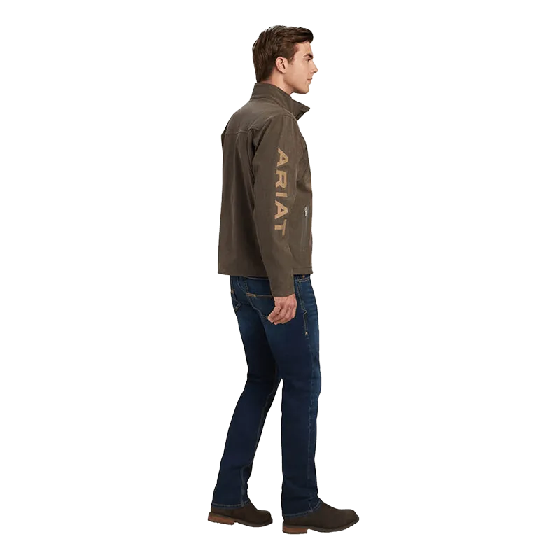 Ariat Men's New Team Banyan Bark Heather Softshell Jacket