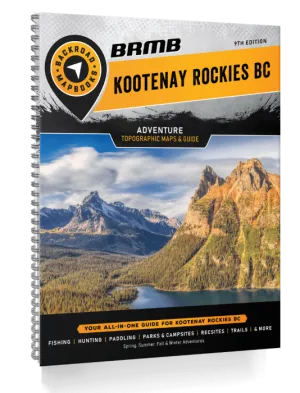 BRMB Kootenay Rockies BC Mapbook 9th Ed.