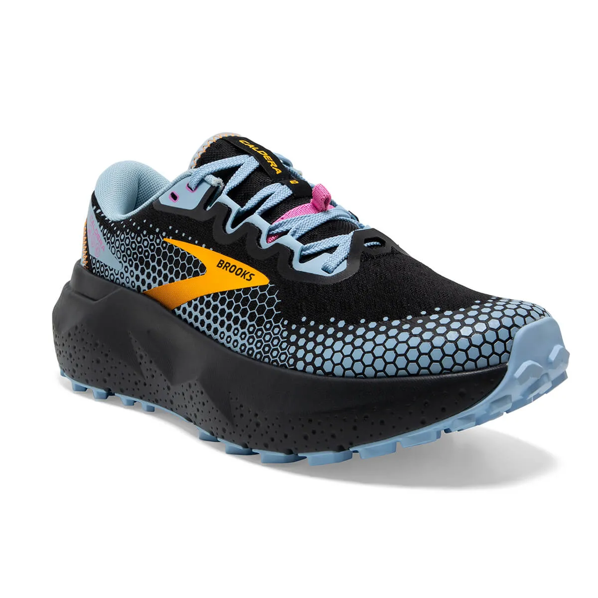 Brooks Caldera 6 Womens | Black/blue/yellow