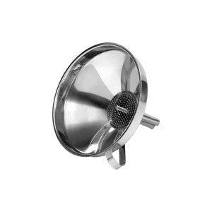 Chef Inox Funnel With Strainer Stainless Steel