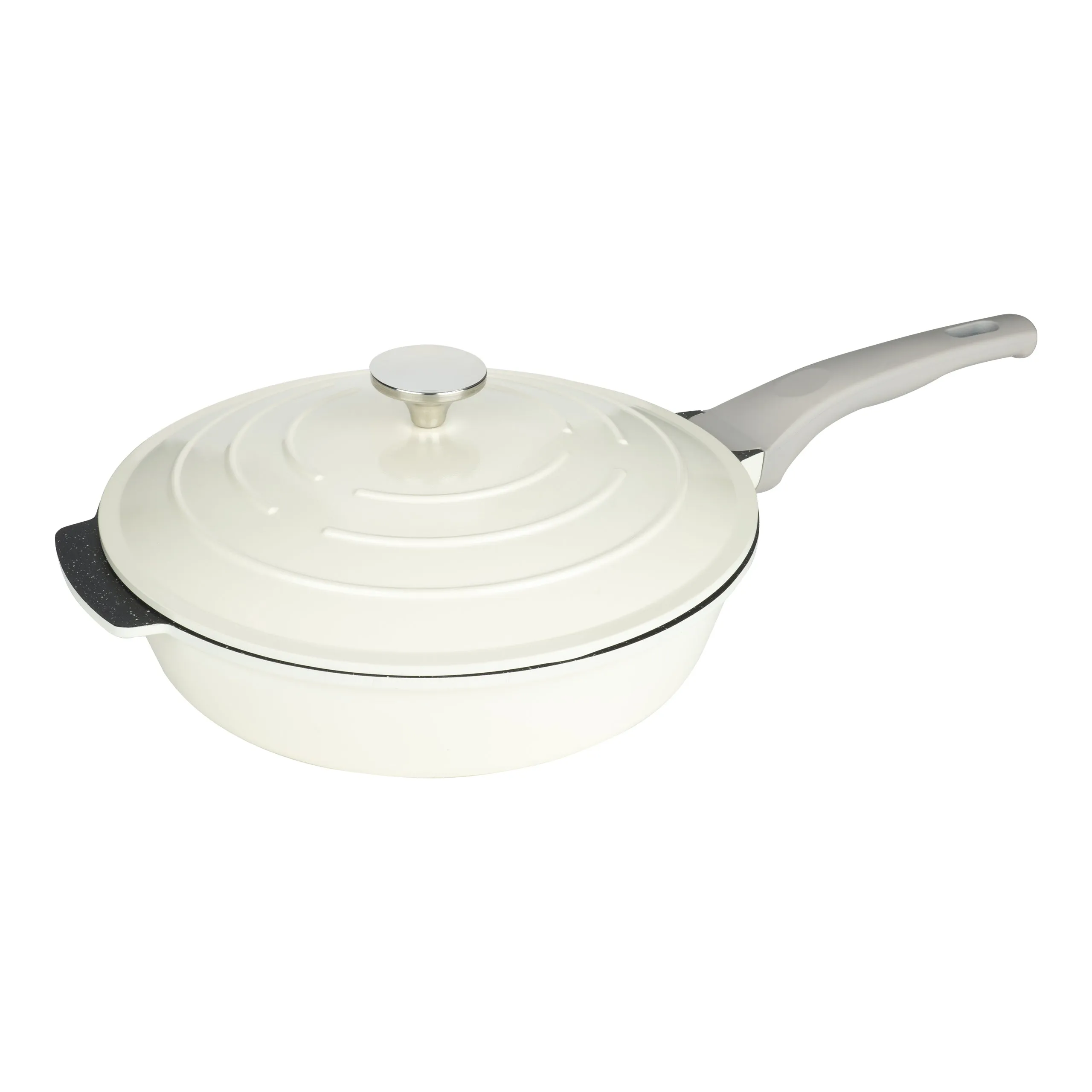 Commichef Cast Aluminium 28cm All-In-One-Pan - Cream