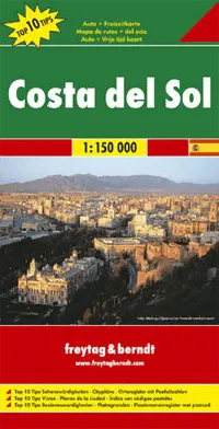 Costa del Sol Road Map by Freytag & Berndt (2005)