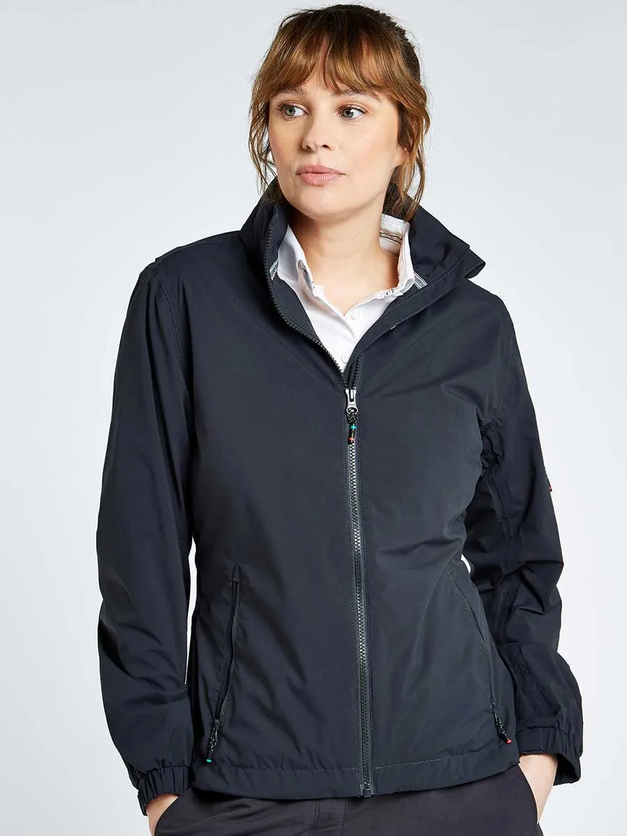 DUBARRY Livorno Womens Fleece-Lined Crew Jacket - Graphite