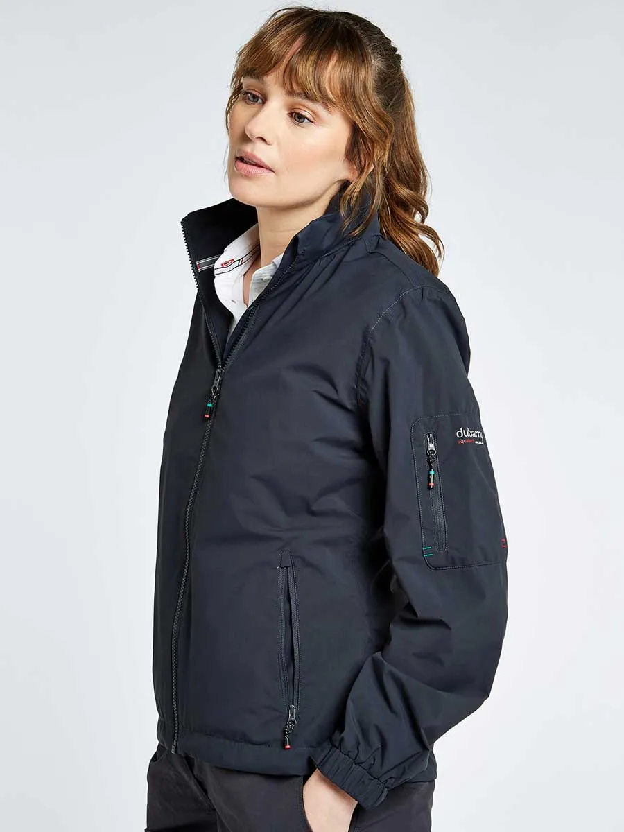 DUBARRY Livorno Womens Fleece-Lined Crew Jacket - Graphite