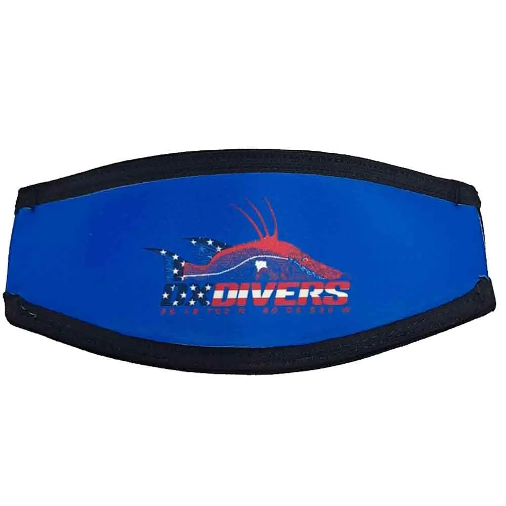 DXDivers Velcro Mask Cover Blue American Hog