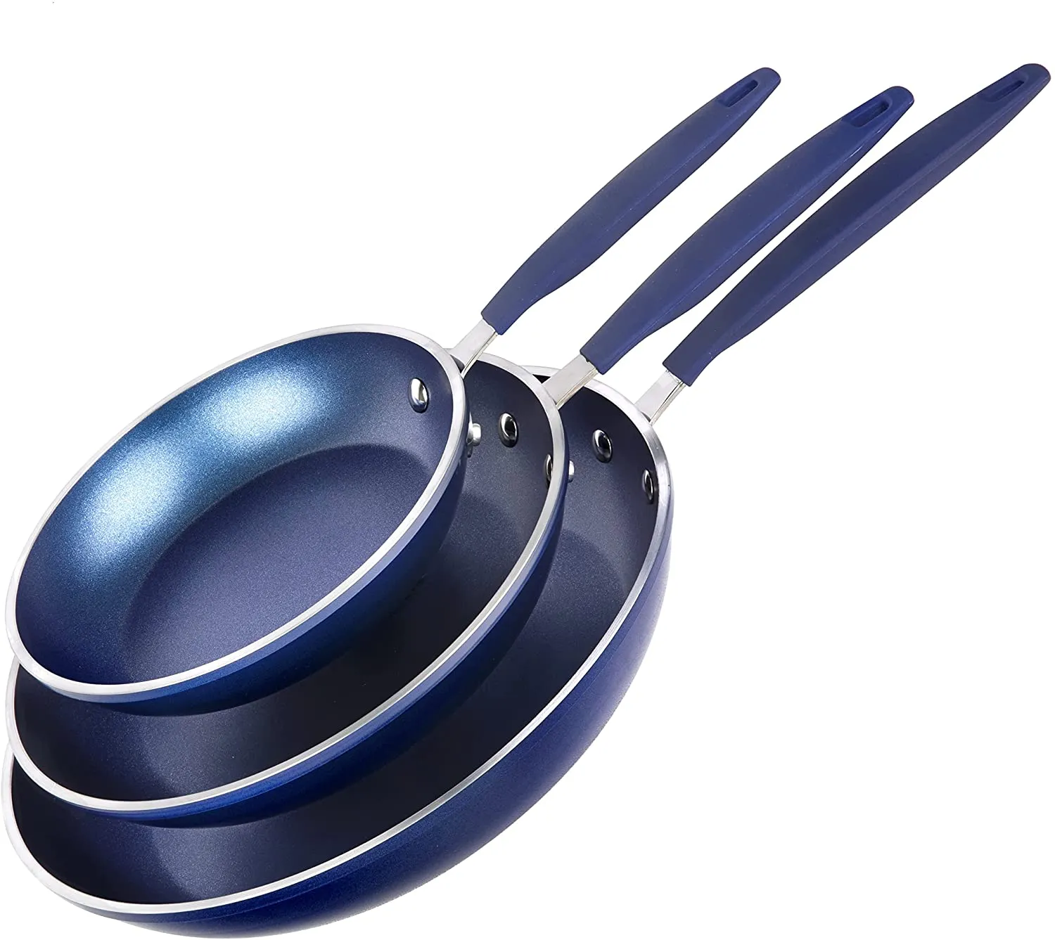 Easy Grip 3 Pack Skillet Set - Induction Capable