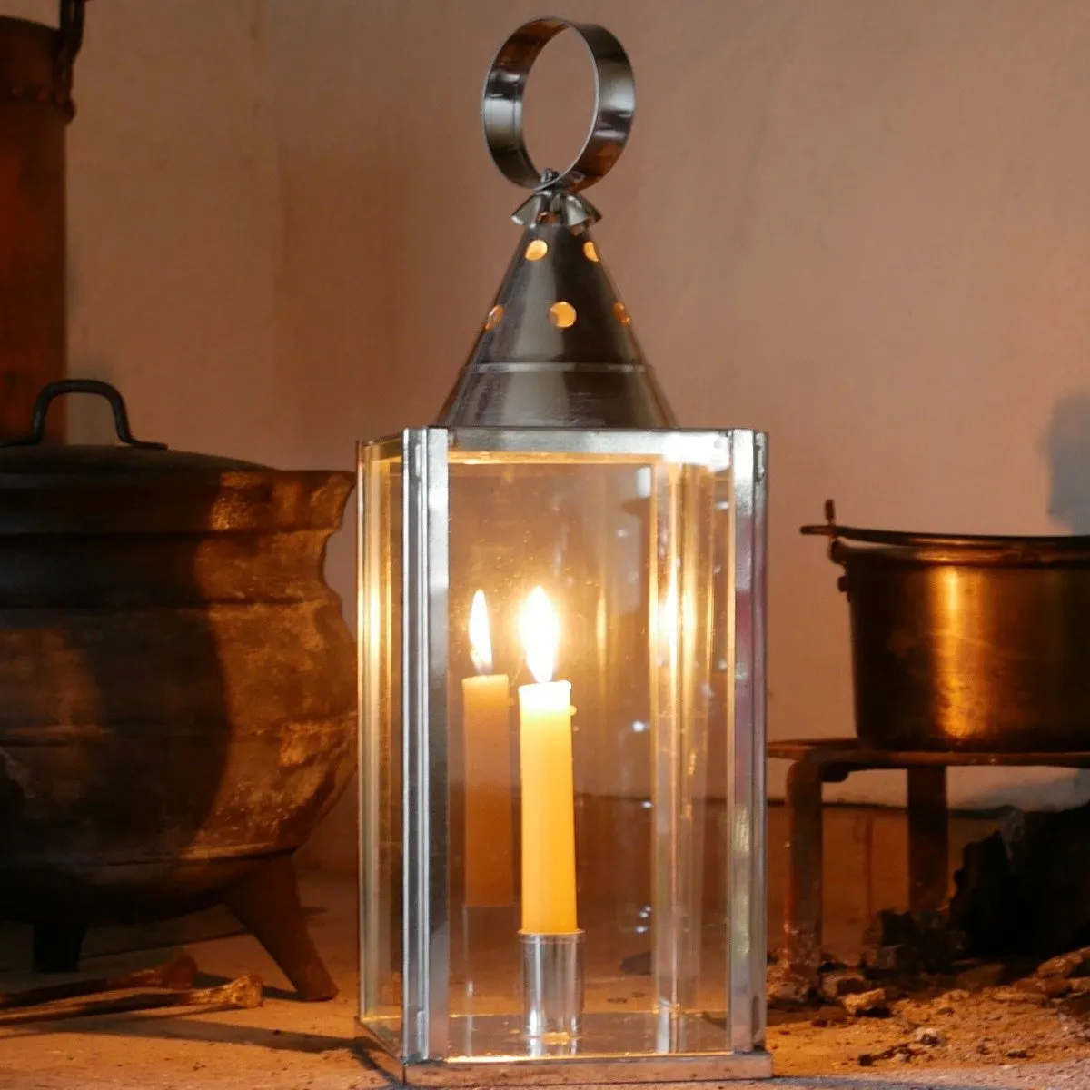 Glass-sided Lantern