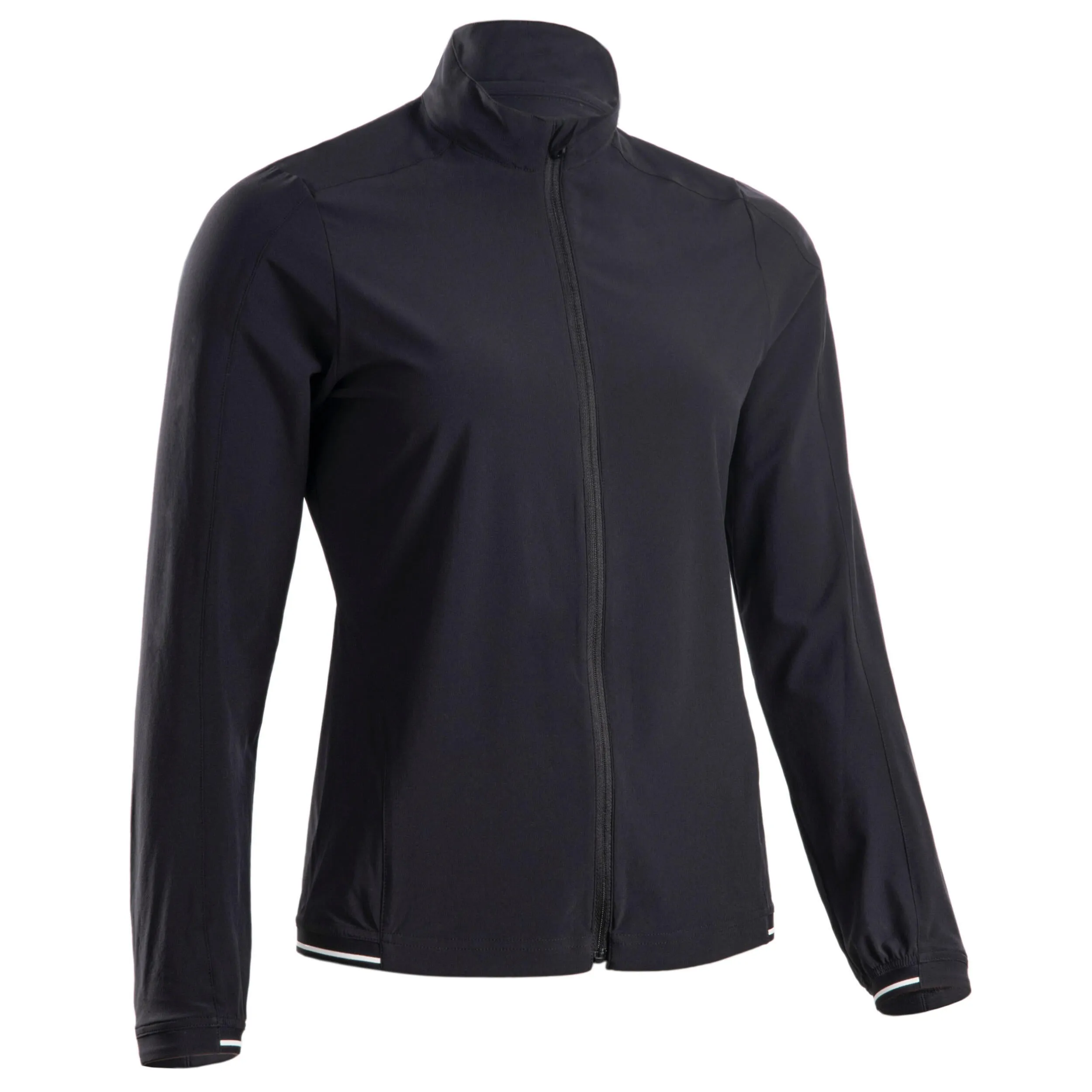 Golf windbreaker water-repellent RW500 women's black INESIS, black