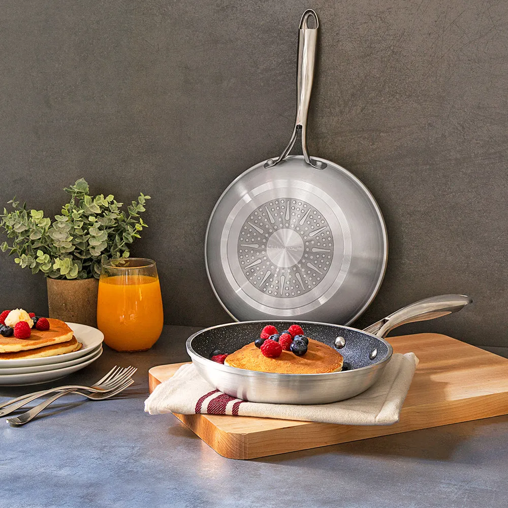 Granitestone 10" Non-Stick Round Fry Pan with titanium and diamond-infused coating