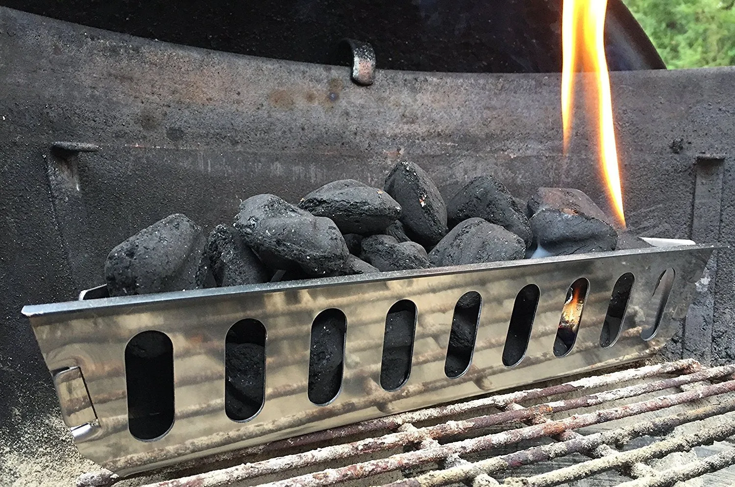 Heavy Duty Stainless Steel Charcoal Baskets for Weber Grills