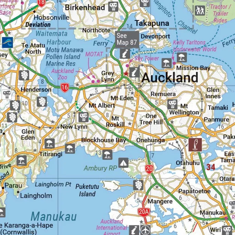 Hema New Zealand Handy Atlas