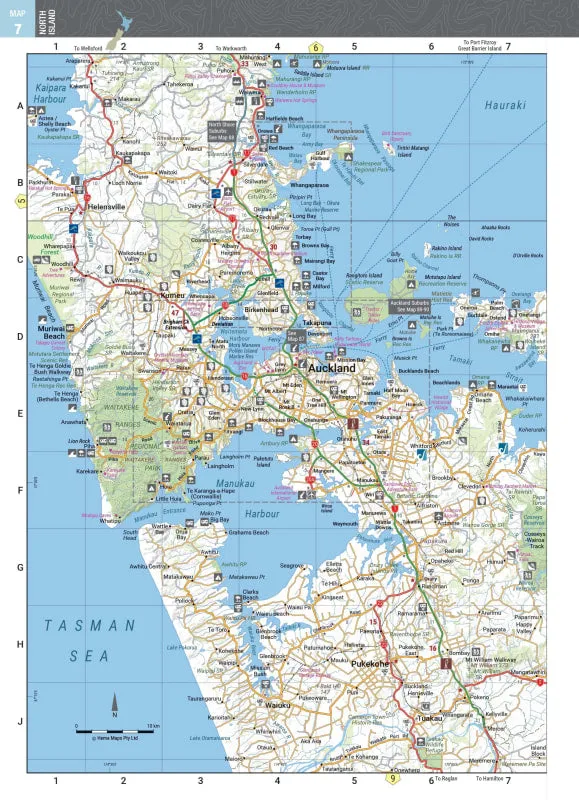 Hema New Zealand Handy Atlas