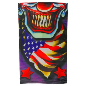 Hot Leathers HWN2002 Circus Clown Neck Gaiter Mask