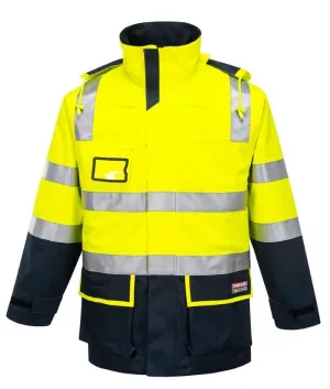 Huski Flash Hi Vis, Flame Resistant, Anti-static Jacket