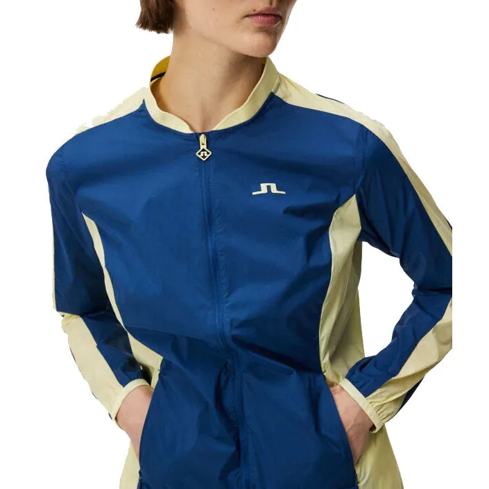 J.Lindeberg Women's Thorine Wind Pro Golf Jacket - Estate Blue