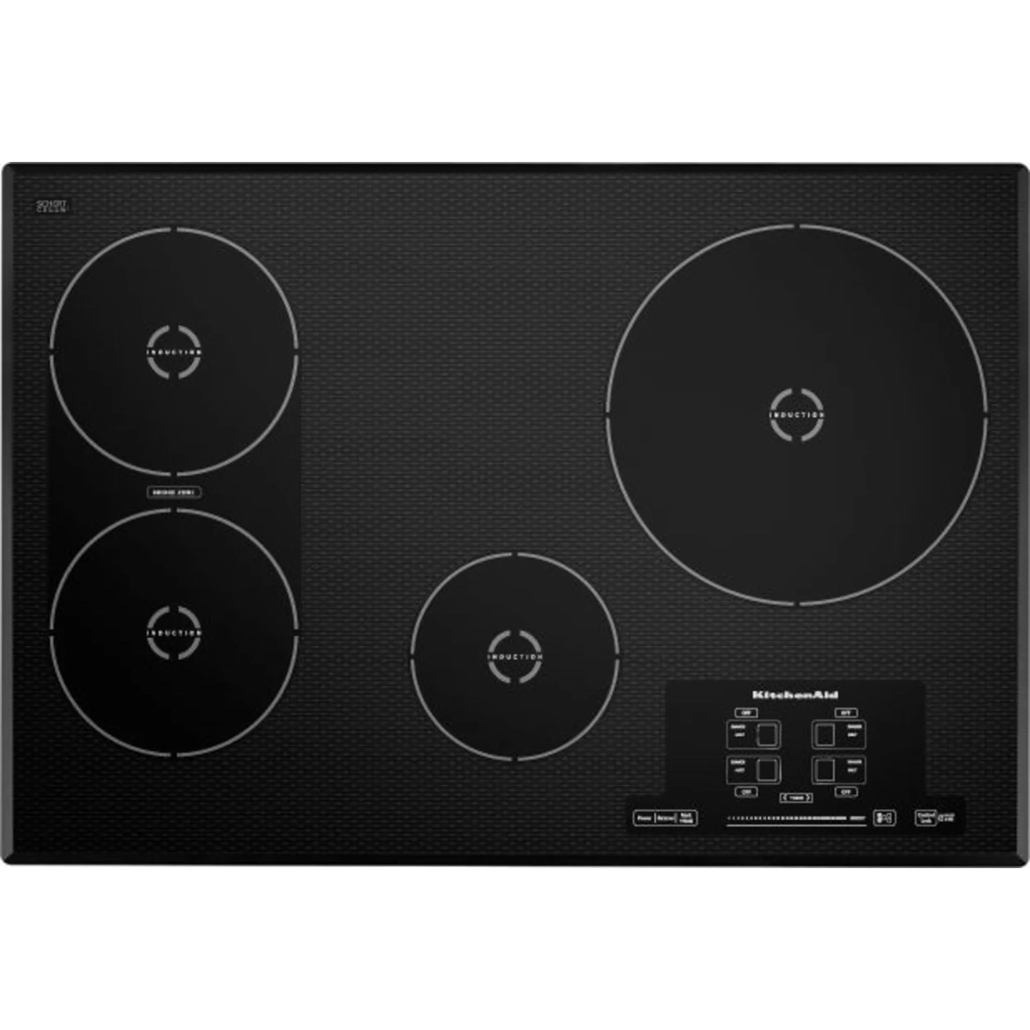 KitchenAid  30" 4-Element Induction Cooktop, Architect Series II (KICU509XBL)