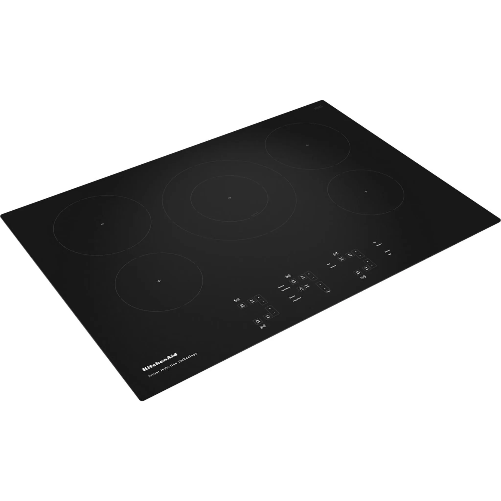 KitchenAid  30" 5-Element Sensor Induction Cooktop (KCIG550JBL)