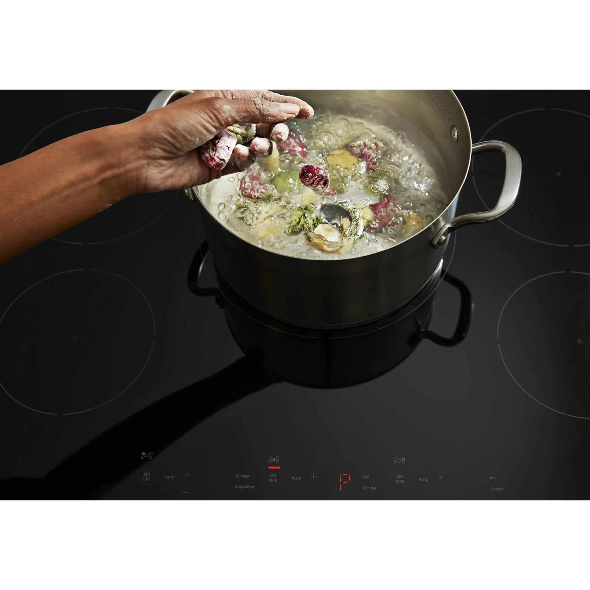 KitchenAid  30" 5-Element Sensor Induction Cooktop (KCIG550JBL)