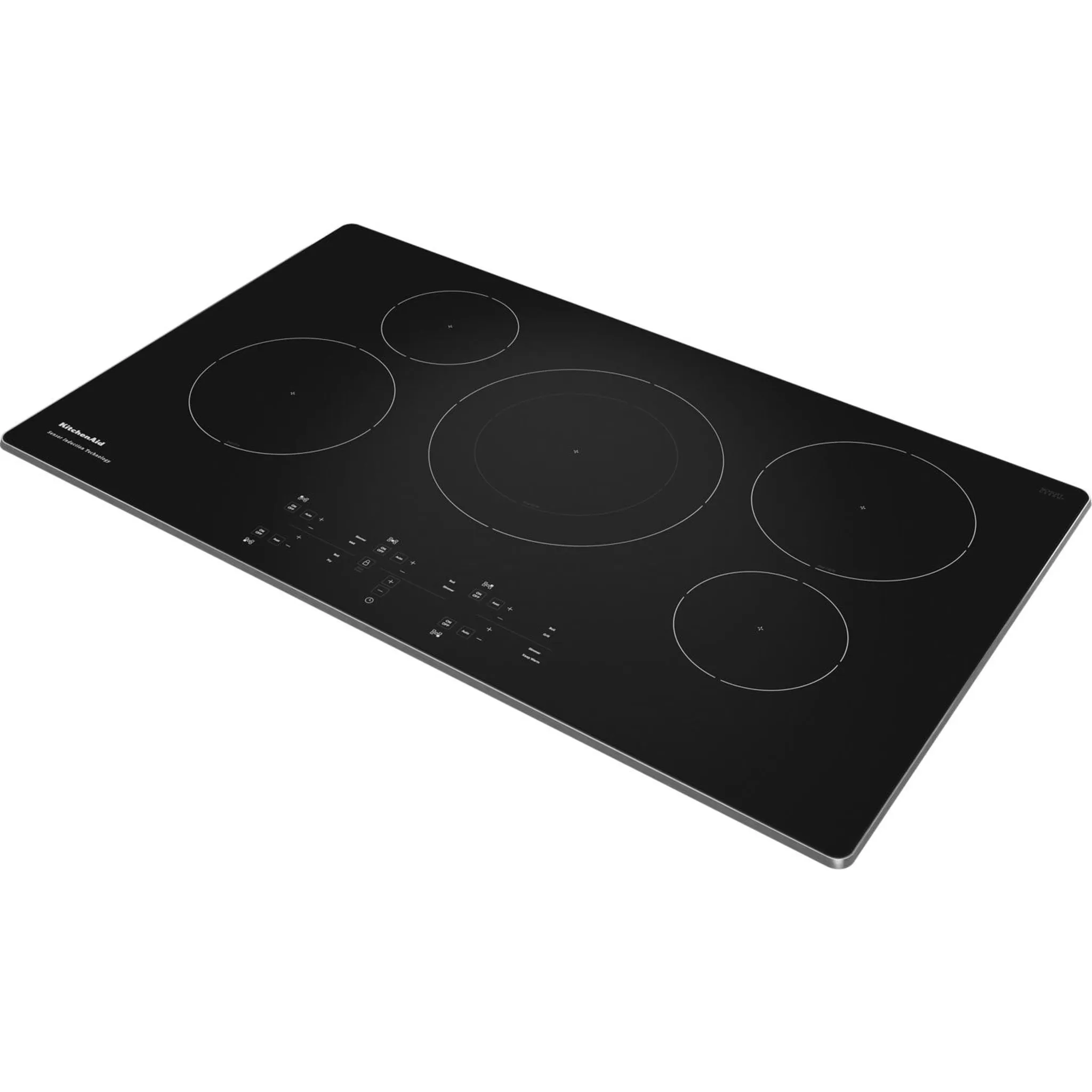 KitchenAid  36" 5-Element Sensor Induction Cooktop (KCIG556JSS)