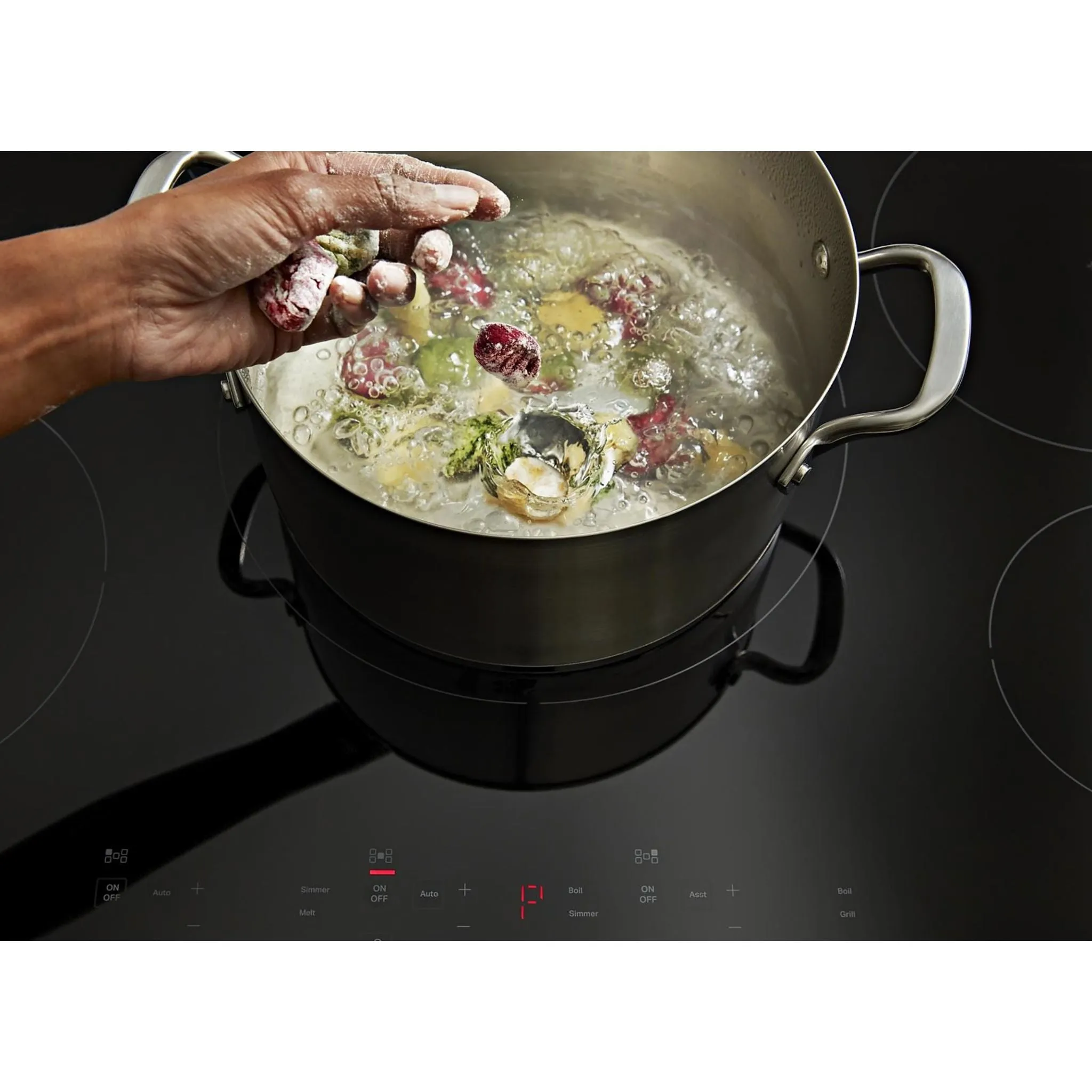 KitchenAid  36" 5-Element Sensor Induction Cooktop (KCIG556JSS)