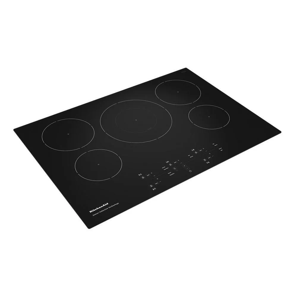 Kitchenaid KCIG550JBL 30-Inch 5-Element Sensor Induction Cooktop