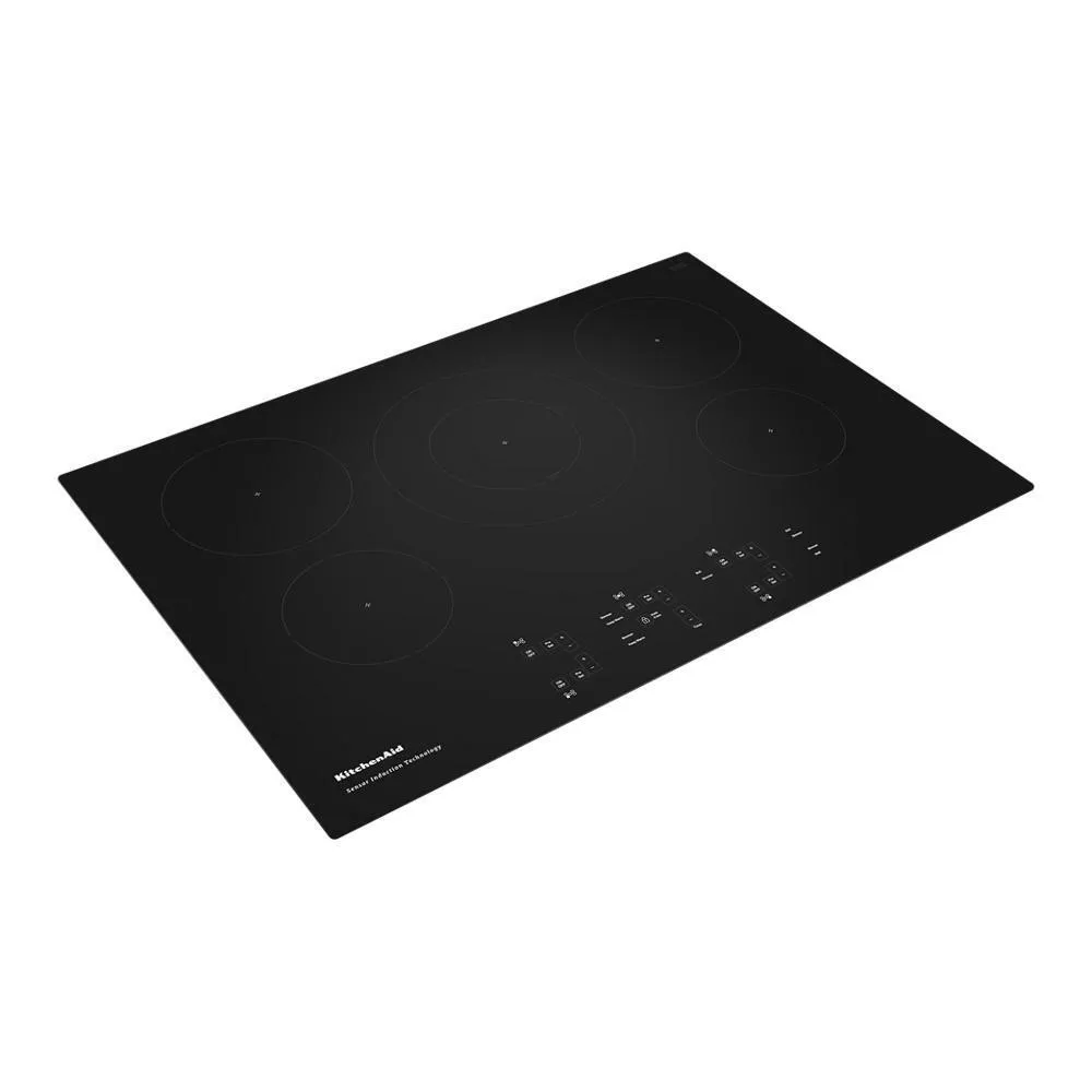 Kitchenaid KCIG550JBL 30-Inch 5-Element Sensor Induction Cooktop