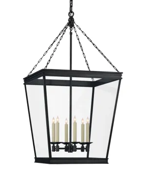 Large Launceton Hanging Lantern, Bronze