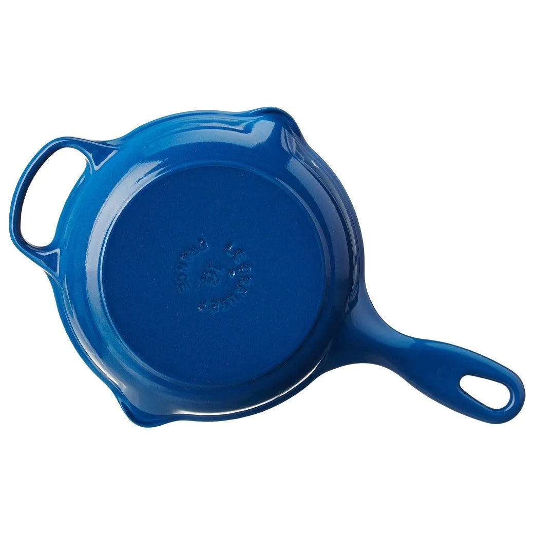 Le Creuset 6.33'' Enameled Cast Iron Signature Iron Handle Skillet