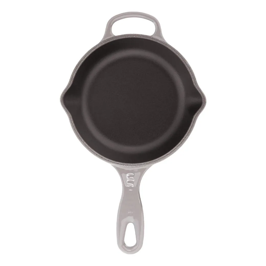 Le Creuset 6.33'' Enameled Cast Iron Signature Iron Handle Skillet