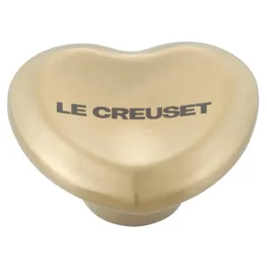 Le Creuset Figural Heart Knob - Light Gold - Large (45mm)