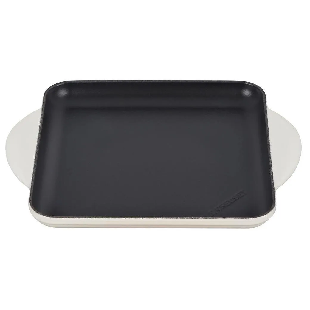 Le Creuset Square Griddle Pan - 9.5″