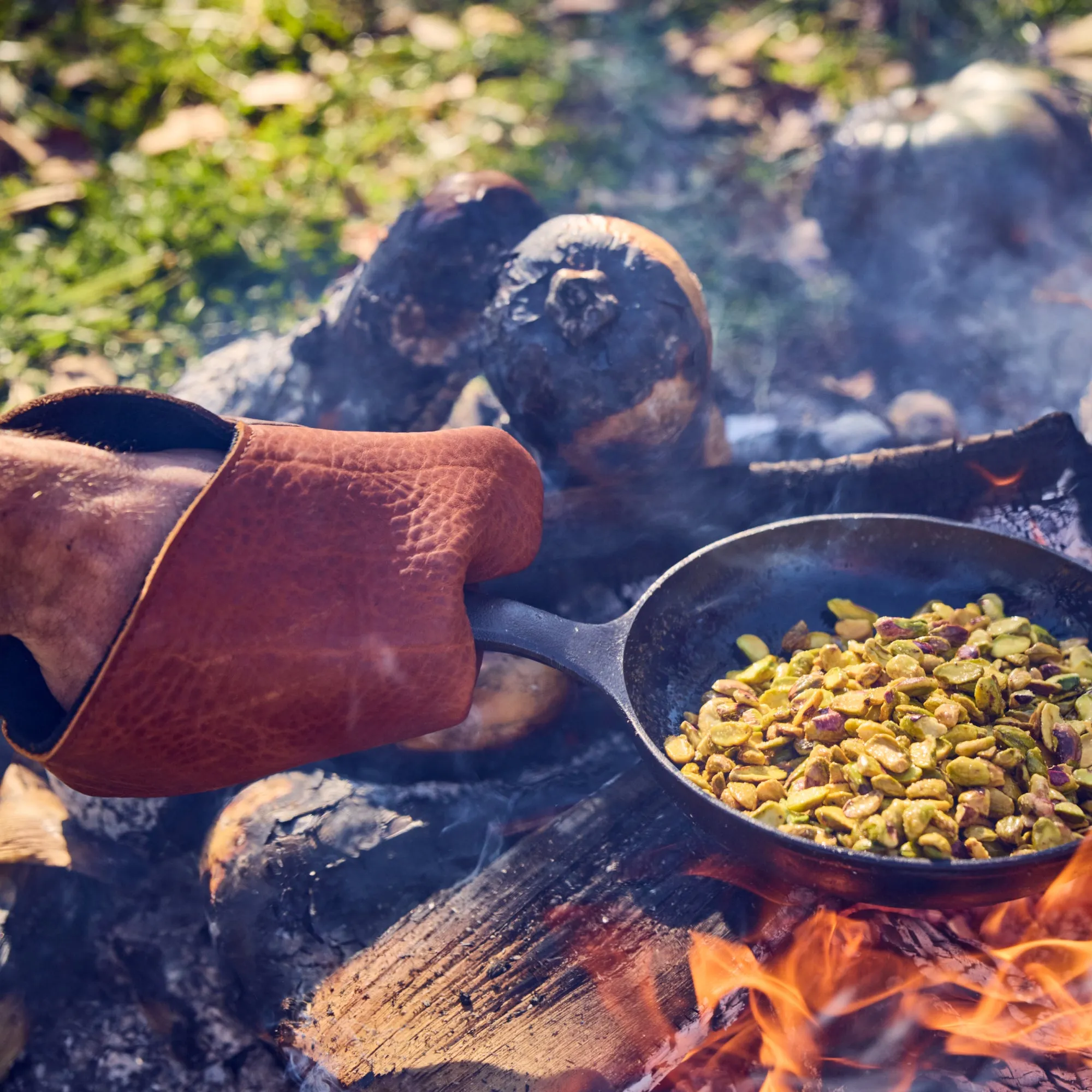 Leather Oven Mitts