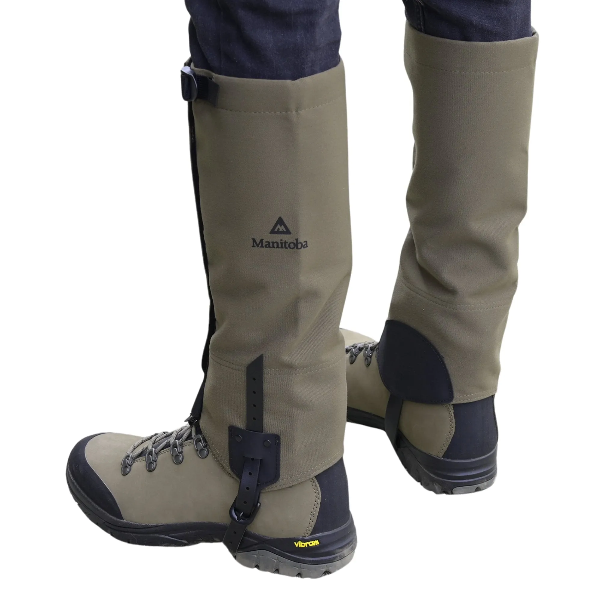 Manitoba Bluff Gaiters Dark Khaki