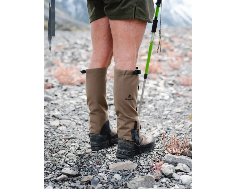 Manitoba Bluff Gaiters Dark Khaki