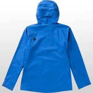 Men's Stormline Stretch Anorak Black Diamond, Drifter Blue